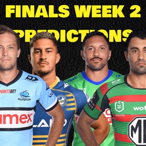 nrl round 4 predictions|nrl predictions this week.